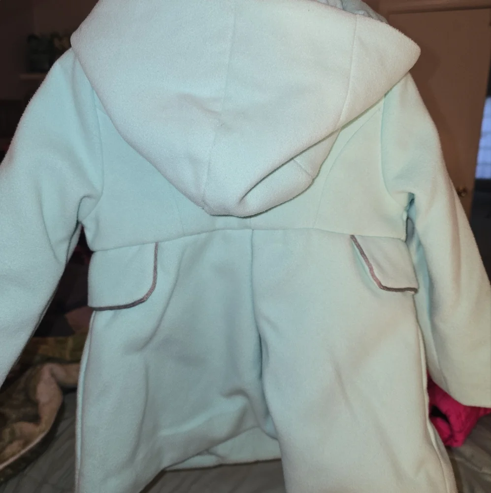 Cat & Jack mint Hooded Jacket - Picture 3 of 3